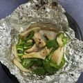 KAORU4649's cooksnap of when they made アメリカ　サーモンと野菜のフォイル焼き.