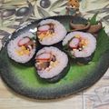 みかかめ's cooksnap of when they made 巻き寿司に♪一緒に煮る椎茸＆干瓢の甘辛煮.