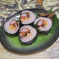 みかかめ's cooksnap of when they made 巻き寿司に♪一緒に煮る椎茸＆干瓢の甘辛煮.