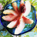 ほもさぴくろまによん's cooksnap of when they made 柔らかい桃でも！いためないで切る方法.