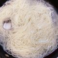 horseland's cooksnap of when they made 素麺は、フライパンで茹でよう！.