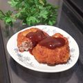 からあげパーティー's cooksnap of when they made 鶏ミンチと豆腐の大葉メンチカツ.