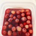 ゆい☆＊♪＊'s cooksnap of when they made ワイン不使用♡ぶどうのコンポートとゼリー.