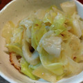 ばたみそーぱん☆'s cooksnap of when they made レンジで簡単キャベツと竹輪の柚子胡椒和え.