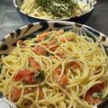 ★なみ☆'s cooksnap of when they made トマトと大葉の冷製ツナパスタ.