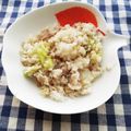 ﾁｲﾁｬﾝﾏﾏ's cooksnap of when they made レタスチャーハン.