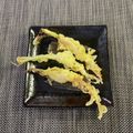 COCONA02's cooksnap of when they made サクッと美味しい♡発芽にんにくの天ぷら.