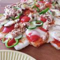 aromatico's cooksnap of when they made 余った餅アレンジ！簡単モチモチ餅ピザ！.
