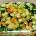 食いしん坊あー's cooksnap of when they made 角切りきゅうり&人参&セロリのピクルス.
