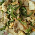 ァみつん's cooksnap of when they made 塩と醤油だけ！簡単ゴーヤチャンプル.