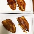 減塩パパ's cooksnap of when they made 鯵の蒲焼き丼.