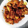ikatiku's cooksnap of when they made とりモモ肉の甘辛炒め.