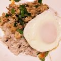 毎日おかあちゃん's cooksnap of when they made ランチにも！ニラで簡単ガパオライス♪.