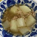 風花。。's cooksnap of when they made 大根のそぼろあん煮物.