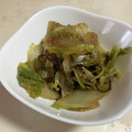 papikun's cooksnap of when they made 白菜と塩昆布の炒め物.