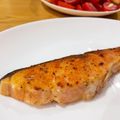 梨にゃんこ's cooksnap of when they made 焼くだけで簡単サーモンムニエル.