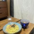 SAYA0380's cooksnap of when they made 超簡単！鮭ときのこのクリームパスタ！.