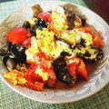 かわゆう1211's cooksnap of when they made 簡単！トマトと卵ときくらげの中華炒め.