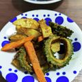 みやざき絵笛's cooksnap of when they made チョー簡単レンジだけでゴーヤチャンプルー.