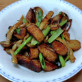 みぃくんのママ's cooksnap of when they made さつま揚げと小松菜の醤油炒め.