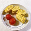 みぽぽ37's cooksnap of when they made カレー風味ｷｬﾍﾞﾂ&ﾁｰｽﾞの卵焼き.