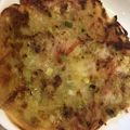 料理ニガテ系女子☆'s cooksnap of when they made 長ネギ大量消費！もちもちネギ焼き.