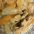 手抜きクック's cooksnap of when they made ♥豚こまのハニーケチャップ♥.