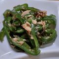 ポニーリボン's cooksnap of when they made ピーマンとツナ缶の和えもの.