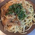 ＊chobi＊'s cooksnap of when they made ごぼうとツナの簡単和風パスタ.