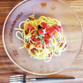 麻's cooksnap of when they made 簡単美味☆とろっナスとトマトの冷製パスタ.