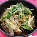 カリーナ's cooksnap of when they made 大葉・ミョウガ・オクラのサッパリ和え.