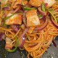 やよい・M's cooksnap of when they made ベーコンで美味しいナポリタン.