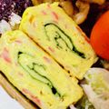 U☆kaoru's cooksnap of when they made お弁当にも♡大葉&カニかまの卵焼き♡.
