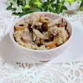 ♪としクック♪'s cooksnap of when they made 鶏 ごぼう天 しめじ 炊き込みごはん簡単.