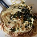 マイノート's cooksnap of when they made ツナとなめたけのスパゲティ.