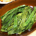 豆乳pudding's cooksnap of when they made ささげ(いんげん)ニンニク.