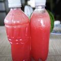 コネコリン's cooksnap of when they made 暑い日☀スイカジュースに塩ひとつまみ.