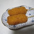 きらり流れ星's cooksnap of when they made 豚ロースと玉ねぎの串カツ～お弁当に.