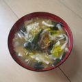 きらり流れ星's cooksnap of when they made ゆうがママのみそ汁野菜たっぷり.