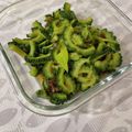 Faiza's cooksnap of when they made ゴーヤのはちみつかつお節和え【作りおき】.