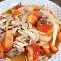ミアンミアン's cooksnap of when they made 簡単節約☆豚こま肉のトマト塩だれ炒め。.