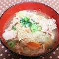 龍青空ママ's cooksnap of when they made あったまるぅ～♡栄養満点の豚汁.