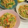 なつき☆ミ's cooksnap of when they made 塩焼きそば.