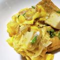 クックHIYL6I☆'s cooksnap of when they made 節約簡単！麺つゆで絹厚揚げの卵とじ.