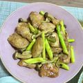 ＊＊めろん＊＊'s cooksnap of when they made ☆むね肉とアスパラのマヨポン炒め☆.