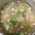 まん丸みかリン's cooksnap of when they made オクラとえのきたけの味噌汁.