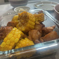 maaaaaccha's cooksnap of when they made 簡単＊トウモロコシと鶏もも肉の照り焼き.