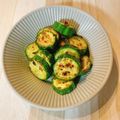 えりべえ's cooksnap of when they made おつまみ☆ズッキーニのにんにくソテー.