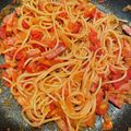 CHAKIBO's cooksnap of when they made イタリアの味♡アマトリチャーナ.