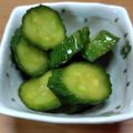 みぃくんのママ's cooksnap of when they made 胡瓜の酢めんつゆ漬け.